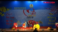 Liên đoàn lao động tỉnh Hưng Yên tổ chức chương trình “Tết sum vầy 2019” ấm lòng người lao động